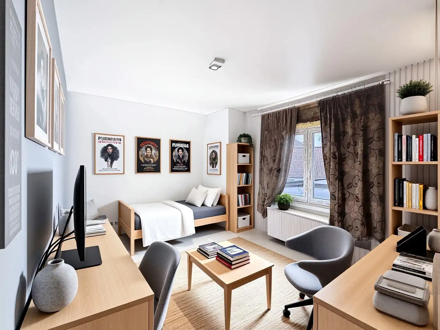 Statige villa met 4 slaapkamers en bureau foto 25
