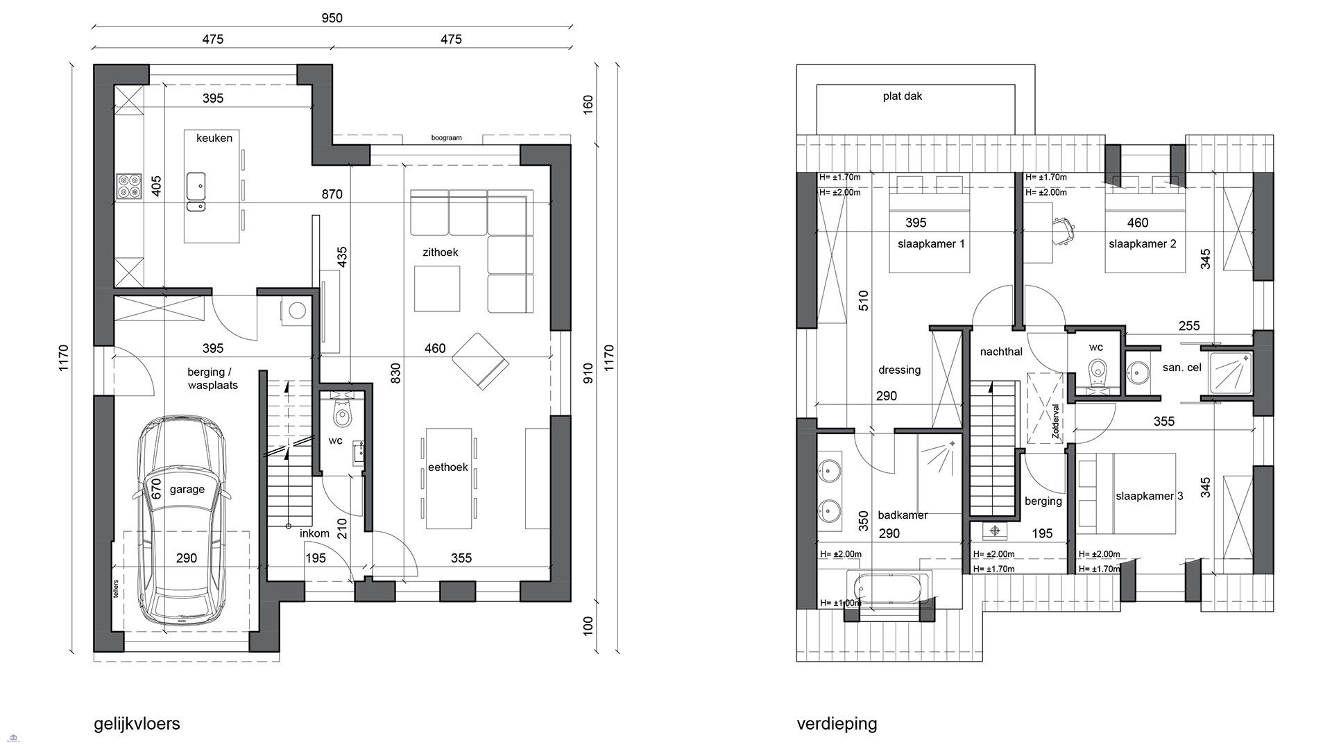 Nieuw te bouwen woning te Zevekote foto 3