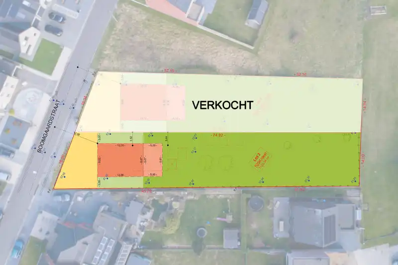 Rustig gelegen perceel bouwgrond voor OB van 11a21ca op een boogscheut van het centrum van Diepenbeek! foto 2