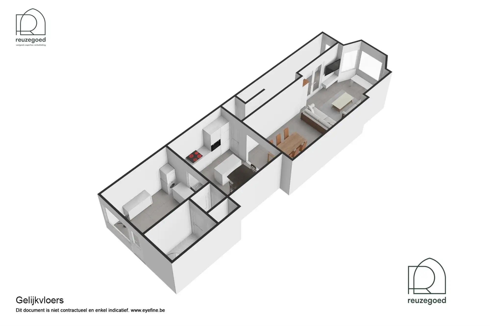 Charmante, verrassend ruime, op te frissen woning met 3 slaapkamers, garage en zonnig tuintje op fietsafstand van Mechelen centrum! foto 30