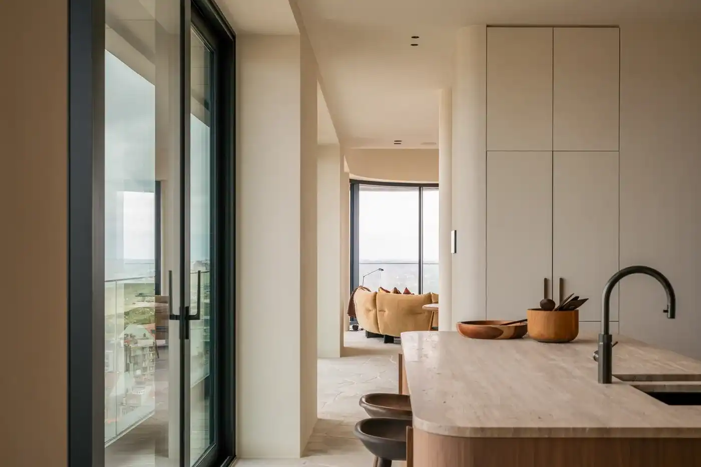 Het hoogste Penthouse van Knokke - volledig plateau met 360° uitzicht en een topnotch afwerking. foto 6