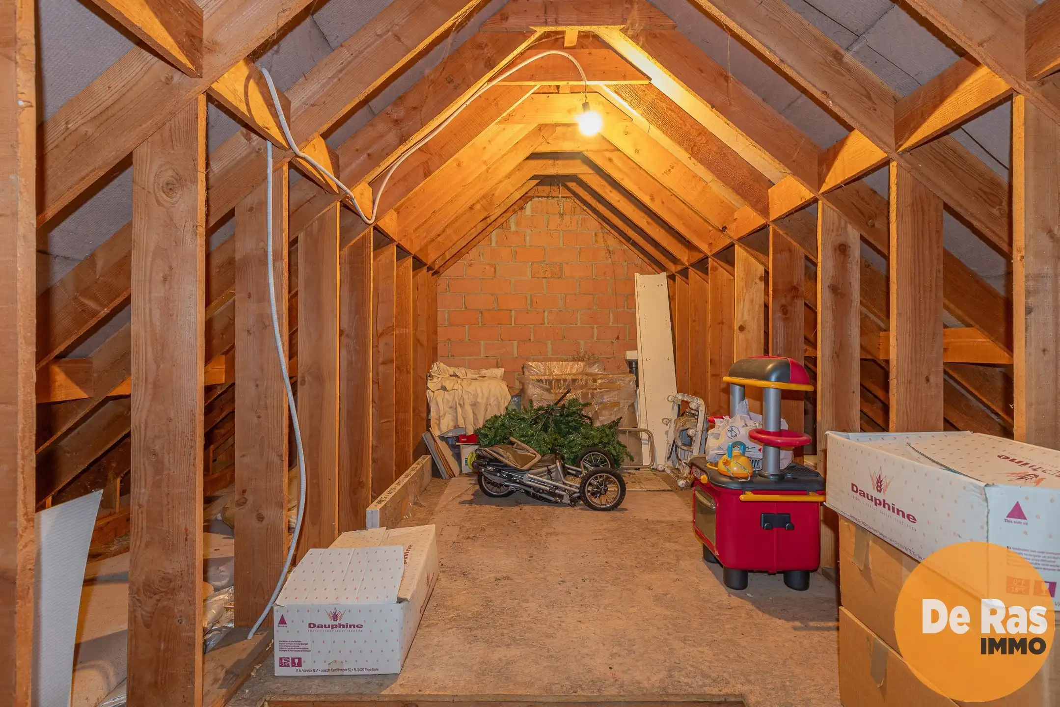 DENDERHOUTEM - Bel - etage met 3 slpk, tuin en ruime garage foto 12