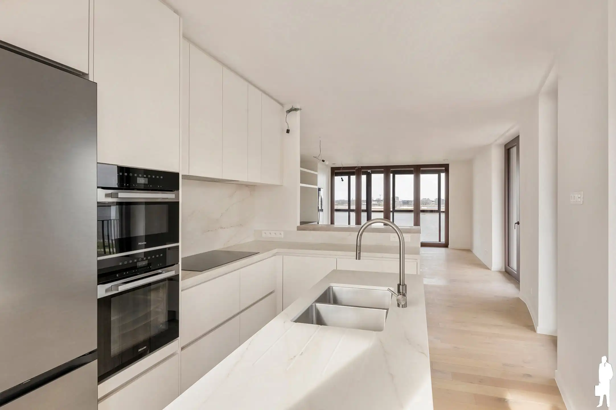 Prachtig nieuwbouwappartement onder registratierechten foto 5