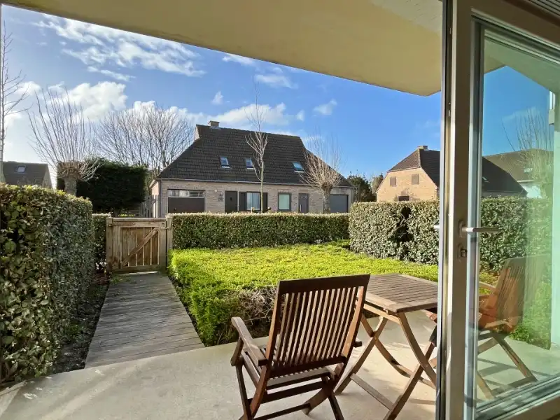 Zonnig gelijkvloers appartement met 2 grote terrassen! foto 10