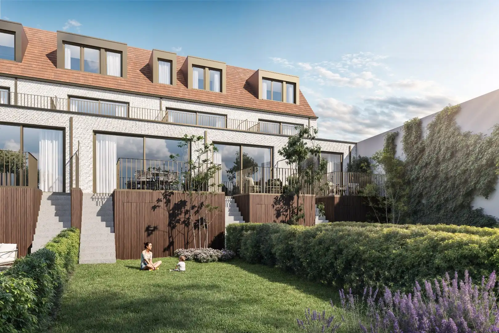 Nieuw, zuidgericht duplex woonappartement nabij centrum Knokke, Zegemeer & Scharpoord. Inpandige parking te koop. foto 6