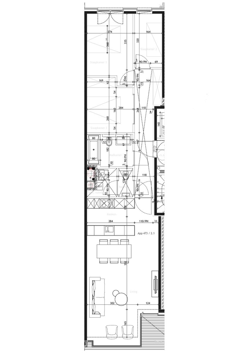 High-end nieuwbouwappartement op de tweede verdieping met adembenemend zeezicht te koop foto 19