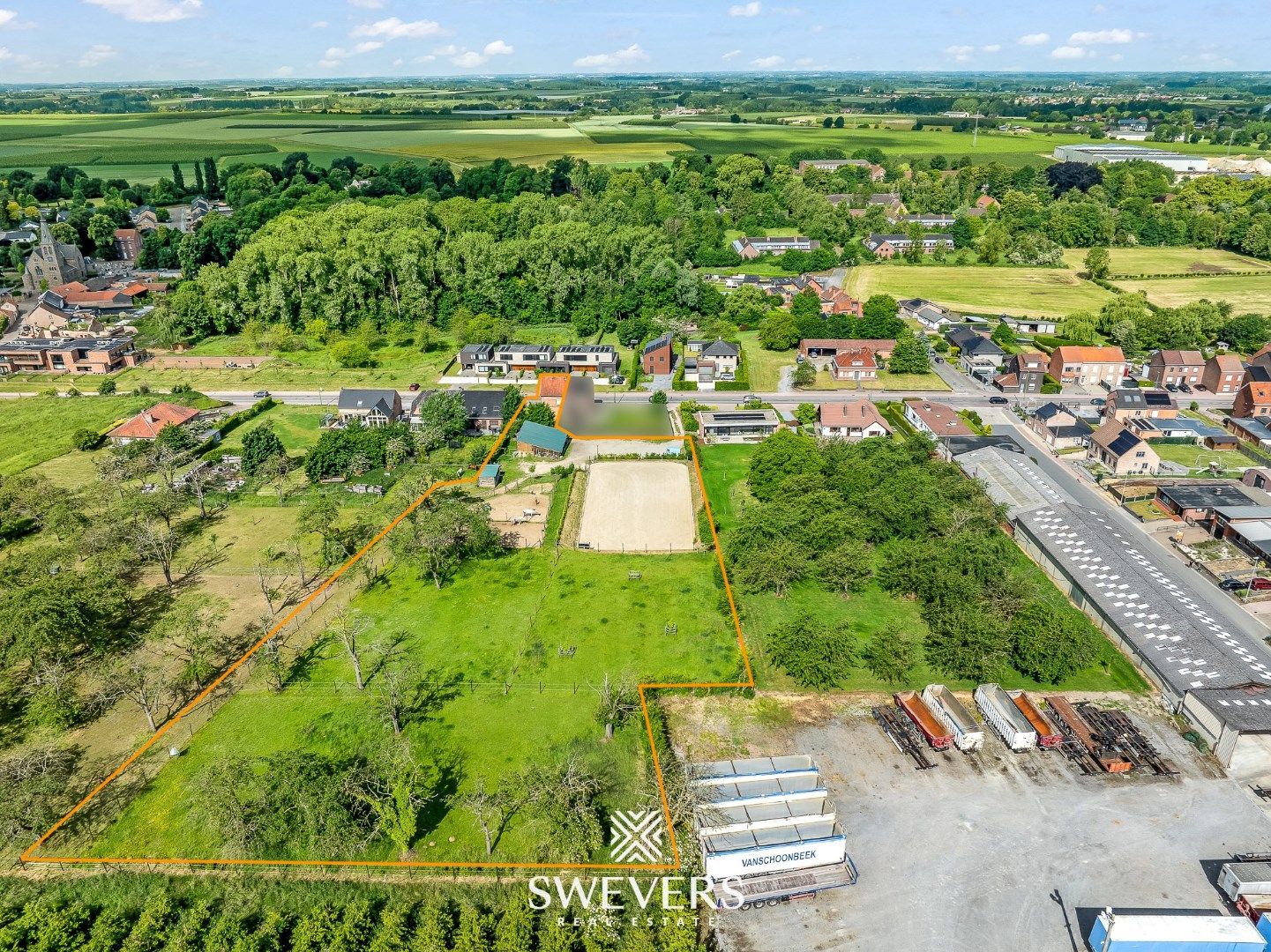 Instapklare halfopen woning met paardenaccommodatie op 73a in Sint-Truiden foto 35