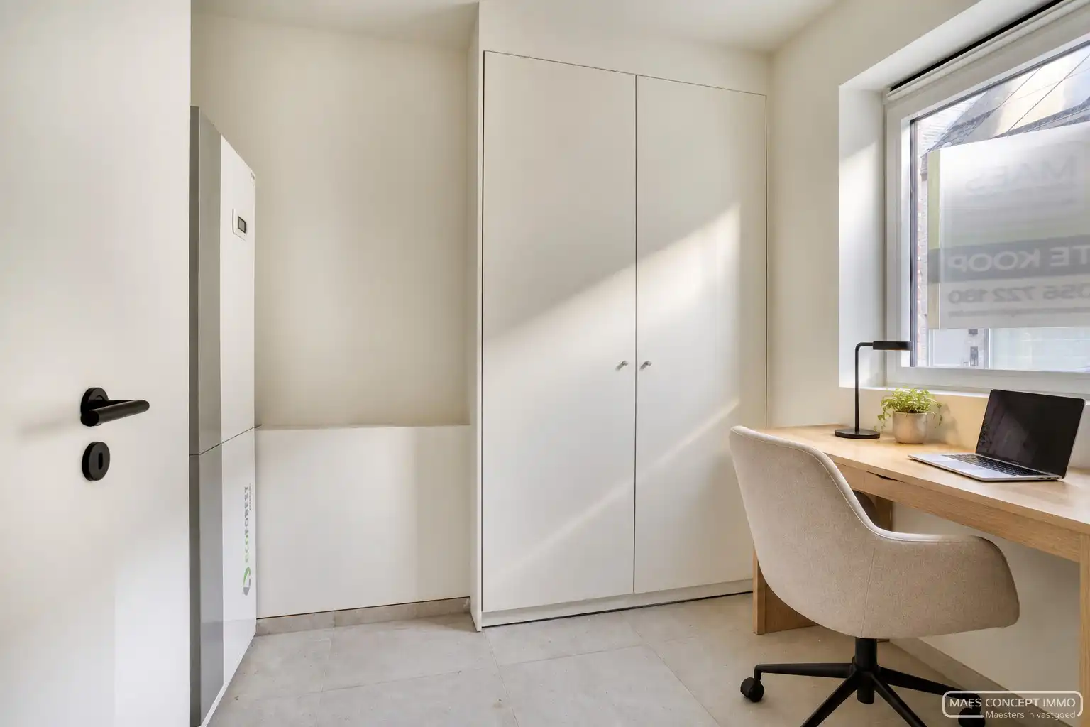 Nieuwbouw woning te koop in centrum Deerlijk met geothermie - geschilderd foto 5