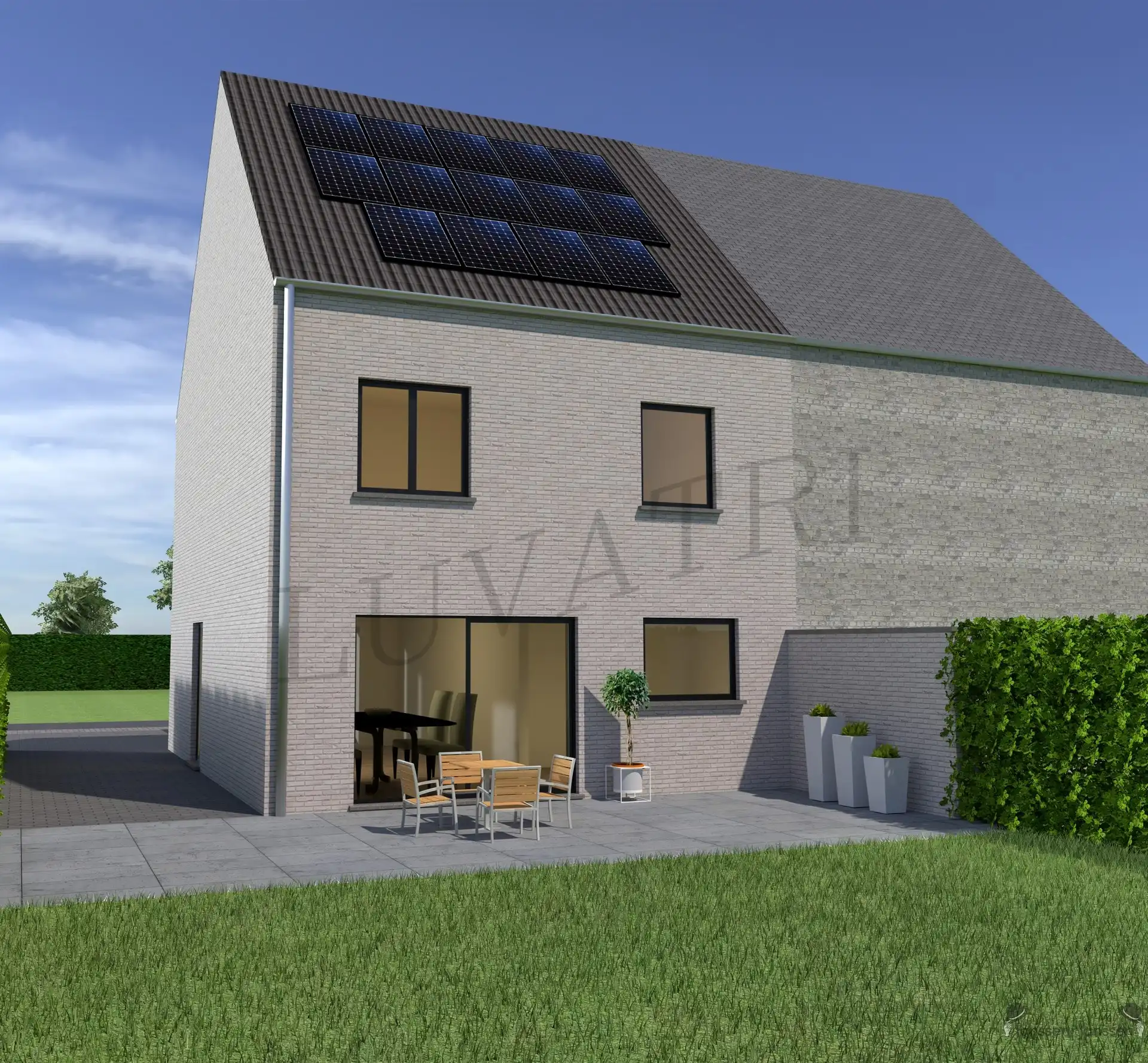 Bouwgrond HOB 600m² op toplocatie in het groene Brasschaat foto 4