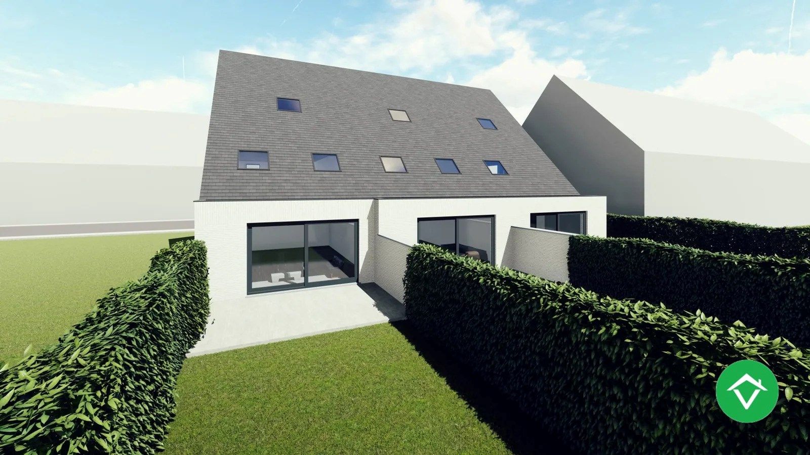 Nieuwbouwwoning met 3 slaapkamers te Sint-Eloois-Winkel foto 19