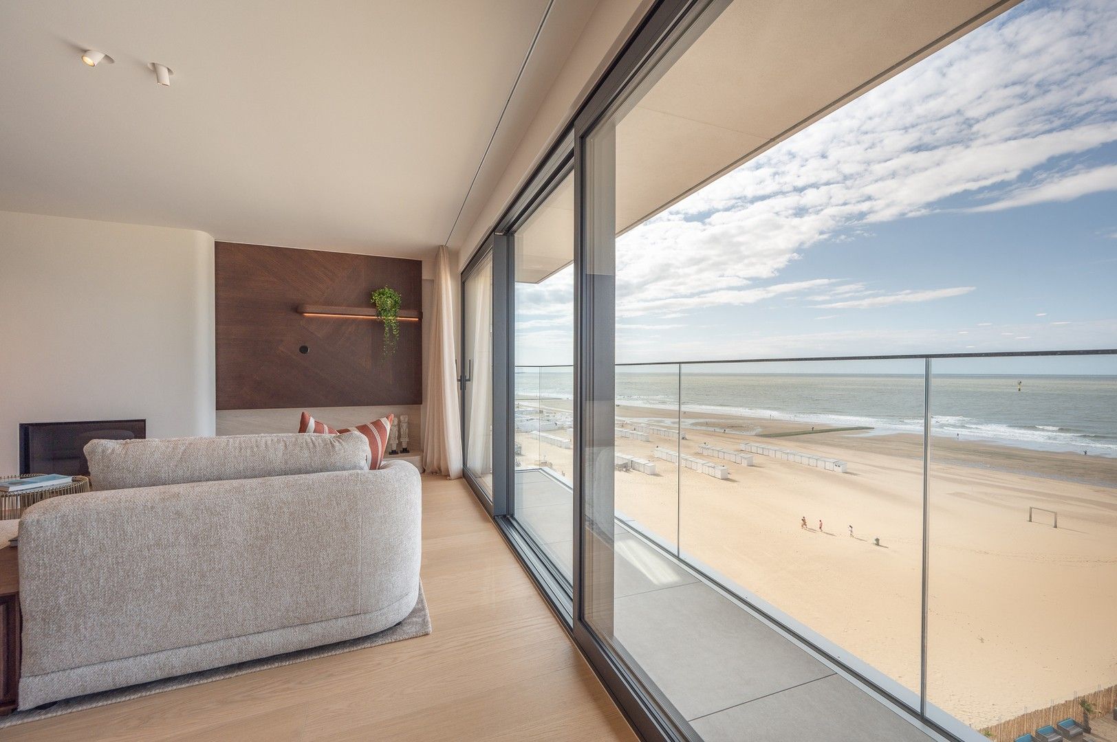 Subliem appartement met een gevelbreedte van 8 meter en frontaal zeezicht in het Zoute. foto 9