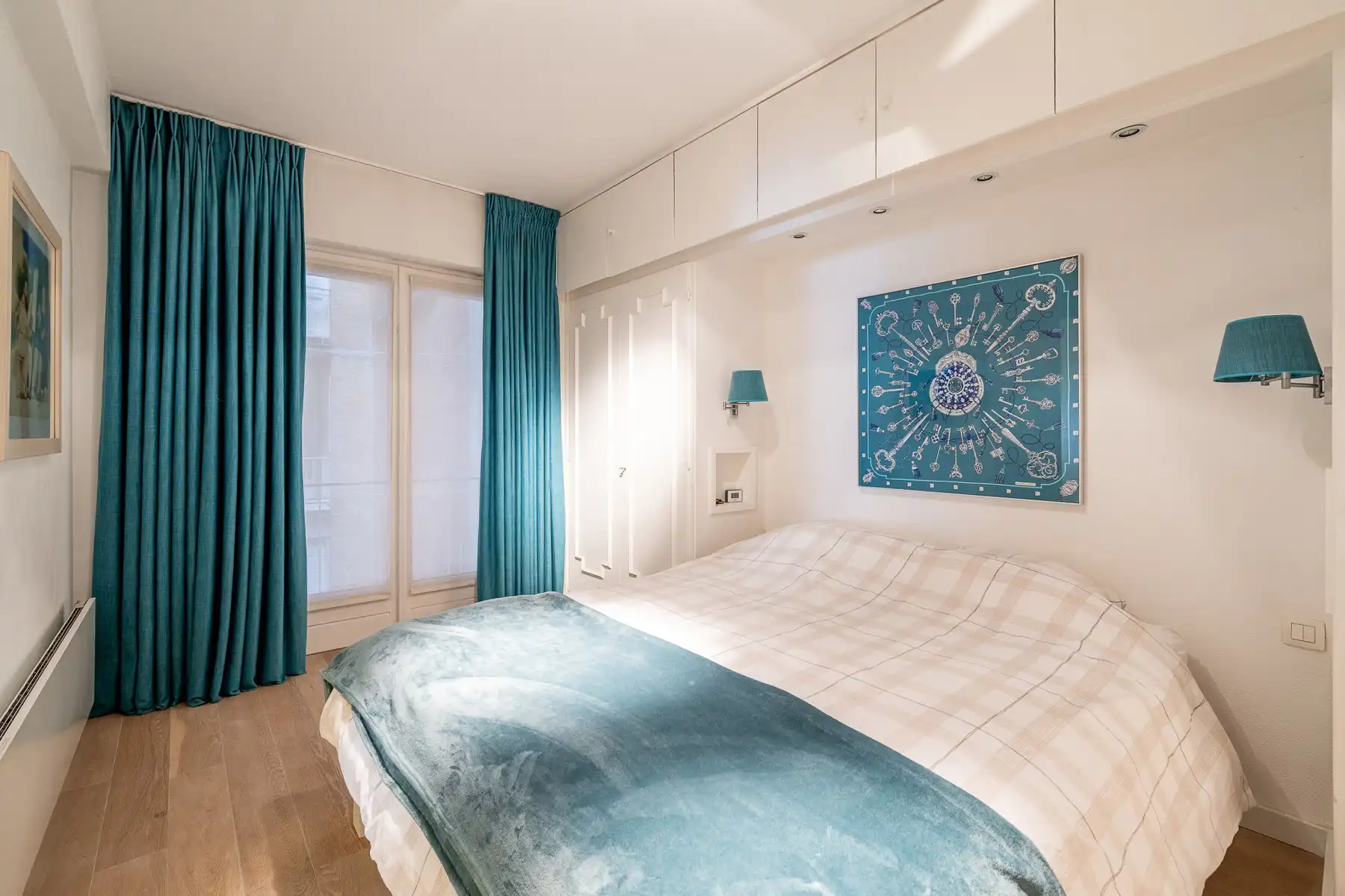 Instapklaar gemeubeld appartement met lateraal zeezicht in het Zoute foto 12
