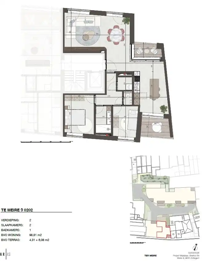 Nieuwbouw met 3 slaapkamers - CENTRUMLIGGING ! foto 3