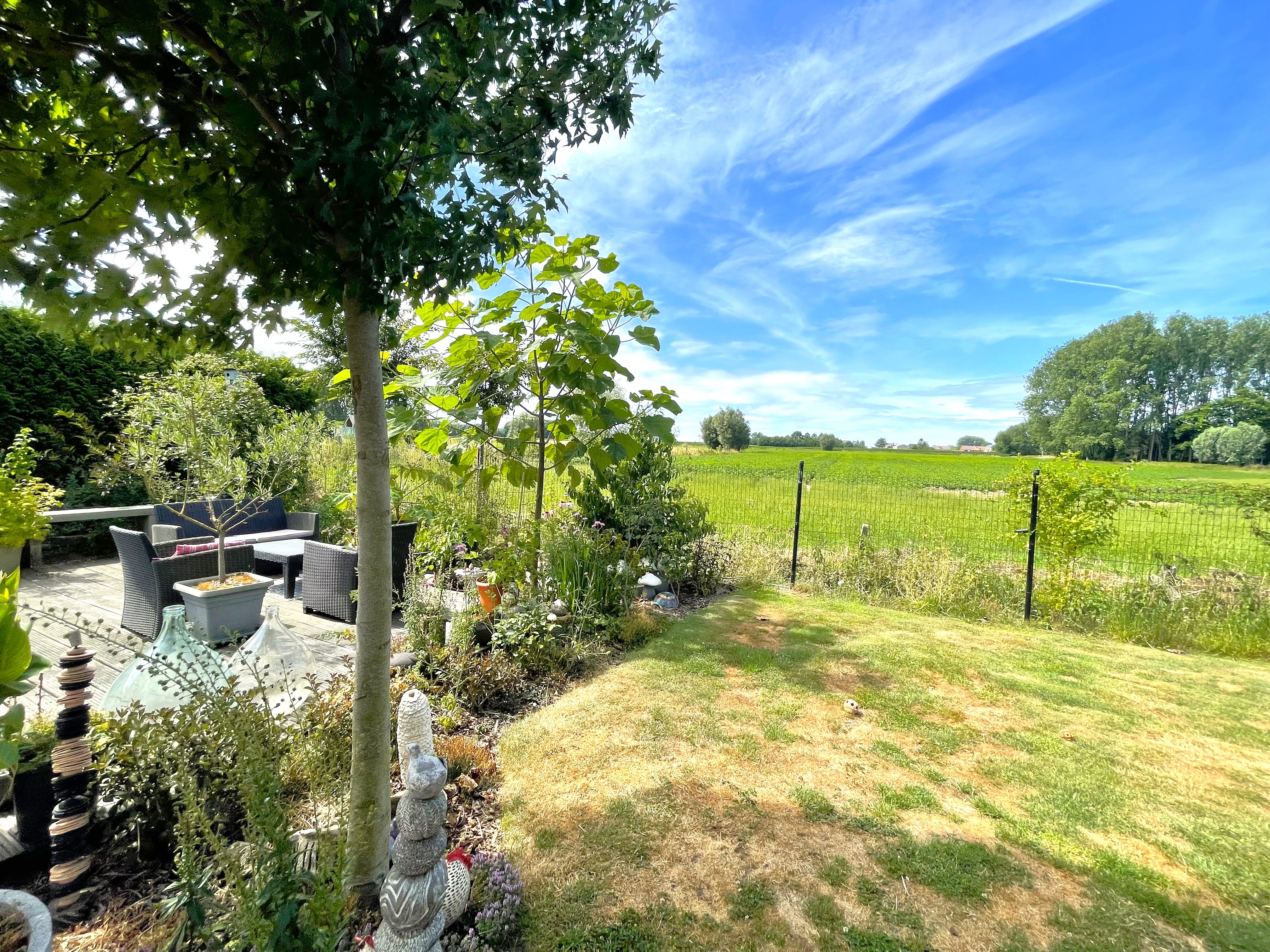 Open bebouwing met zicht op velden - 3 slpkm - terras - tuin foto 19