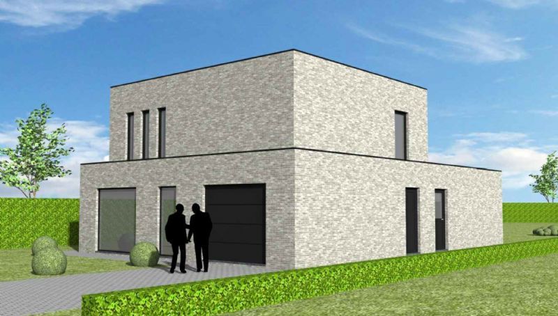 Nieuw te bouwen alleenstaande woning te Sint-Martens-Latem. foto 2