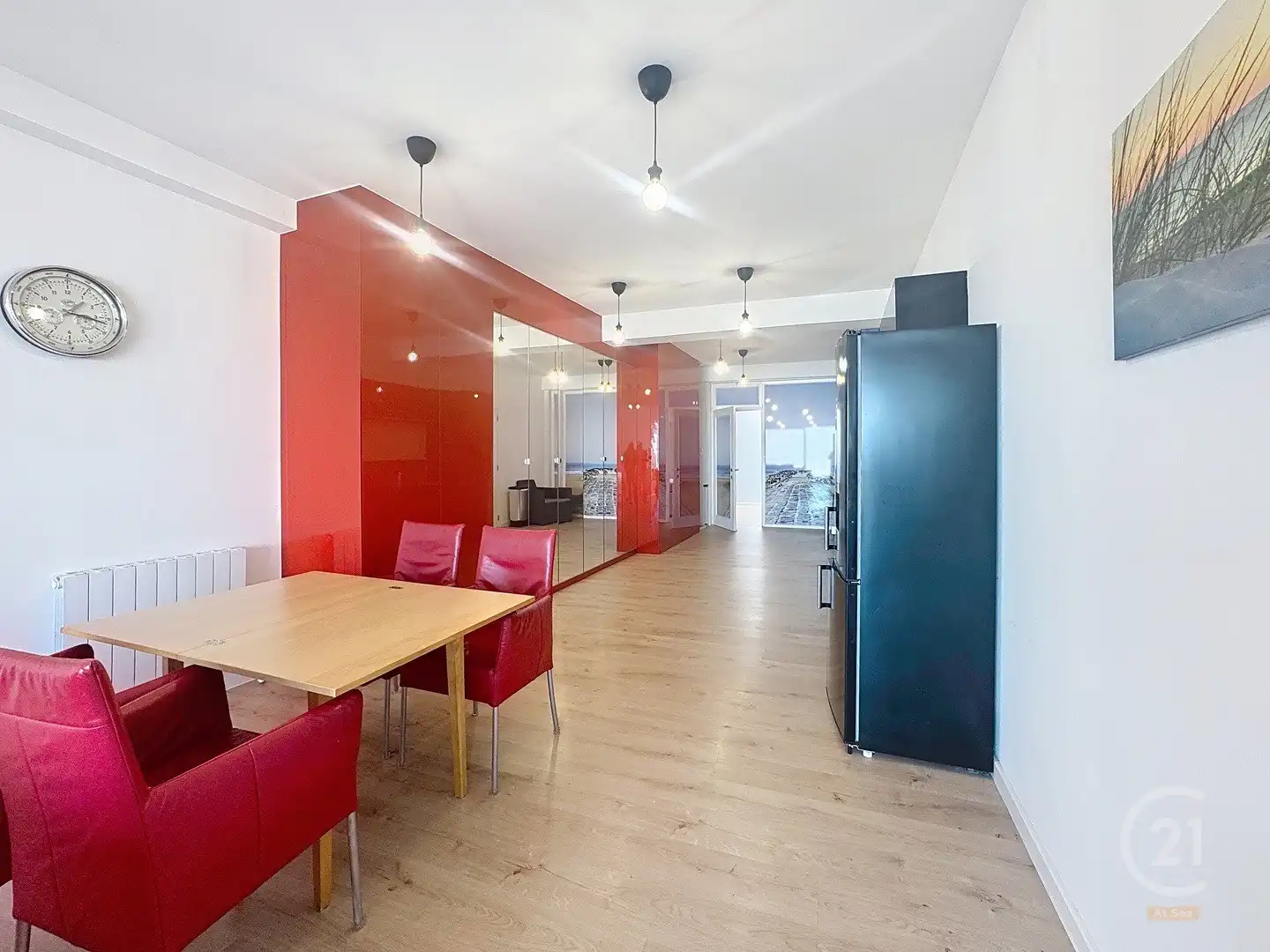 Gelijkvloers appartement met 2 slaapkamers én garage! foto 6