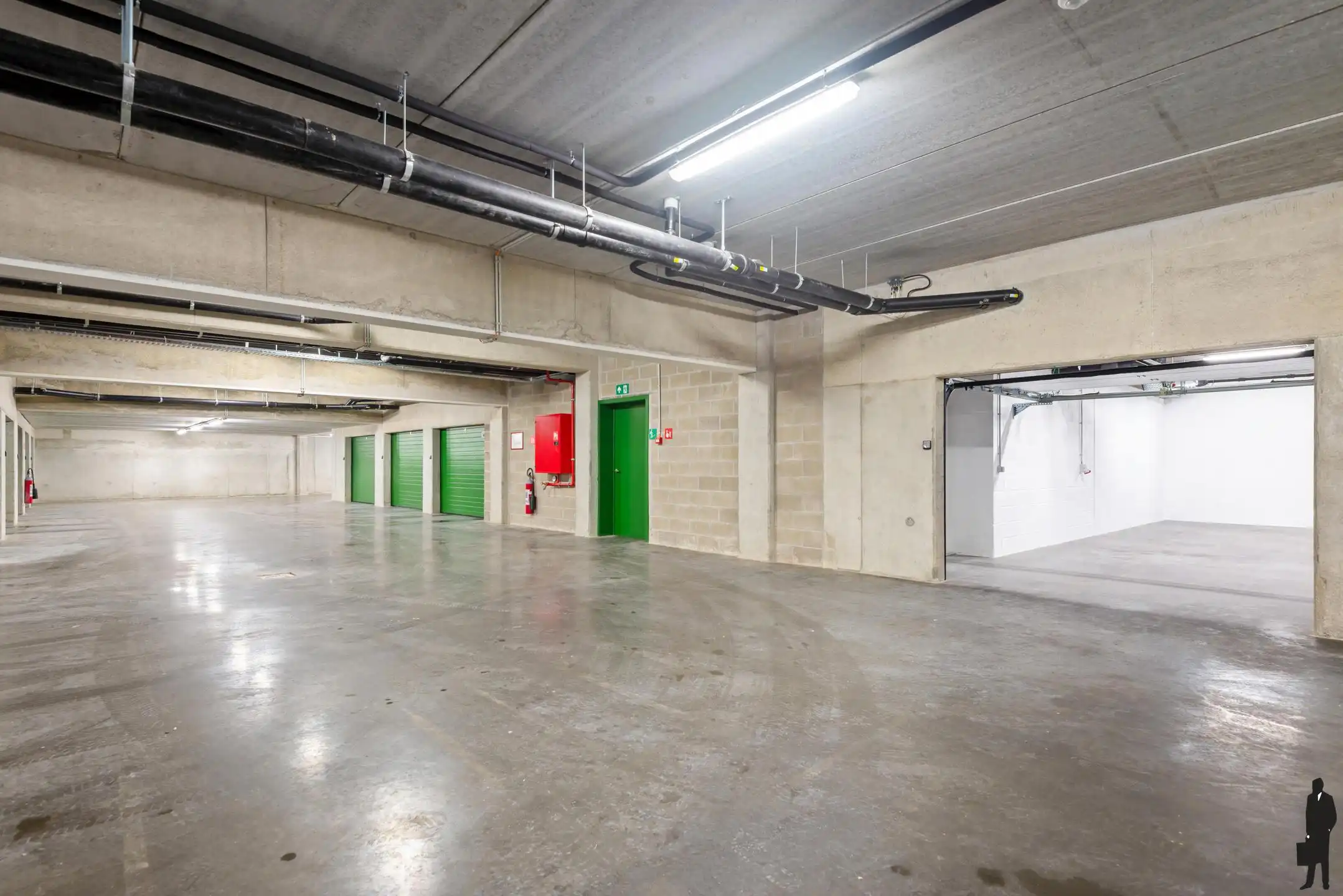 Energiezuinig gelijkvloers parkapp in een groene omgeving foto 13