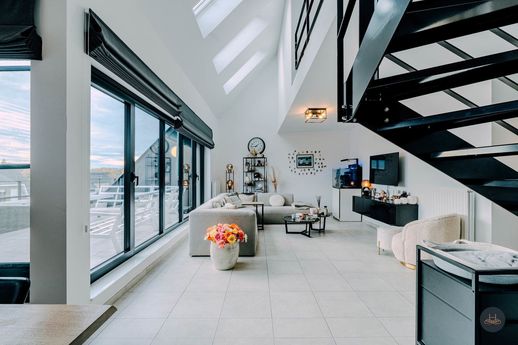 Licht en ruim duplex-penthouse met terras in Betekom foto 7