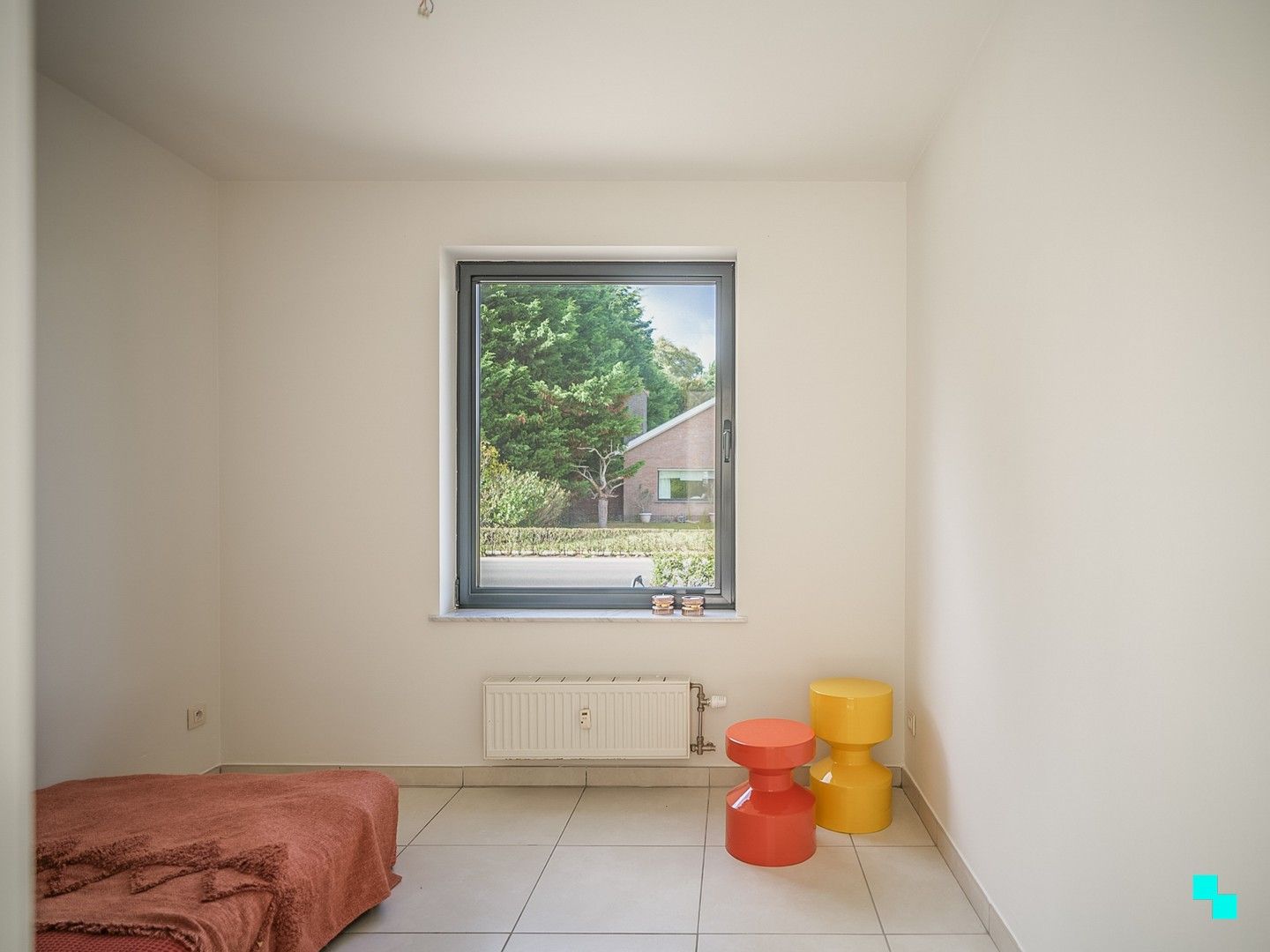 Gelijkvloers appartement met één slaapkamer in het hart van Merelbeke foto 9