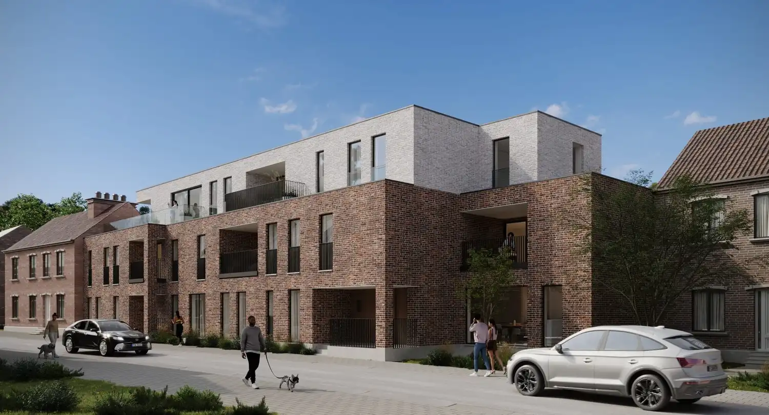 Ruim gelijkvloers appartement met privatieve tuin en eigen toegang! 6%BTW INDIEN U AAN DE VOORWAARDEN VOLDOET! foto 2