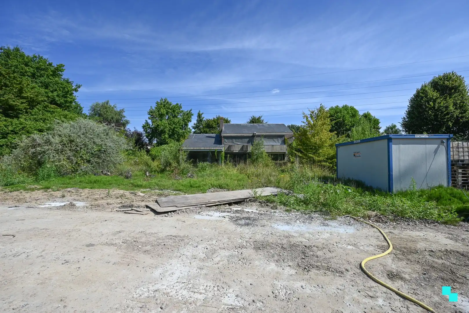 Unieke te renoveren woning / bouwgrond, rustig en groen gelegen te Wallemote foto 6