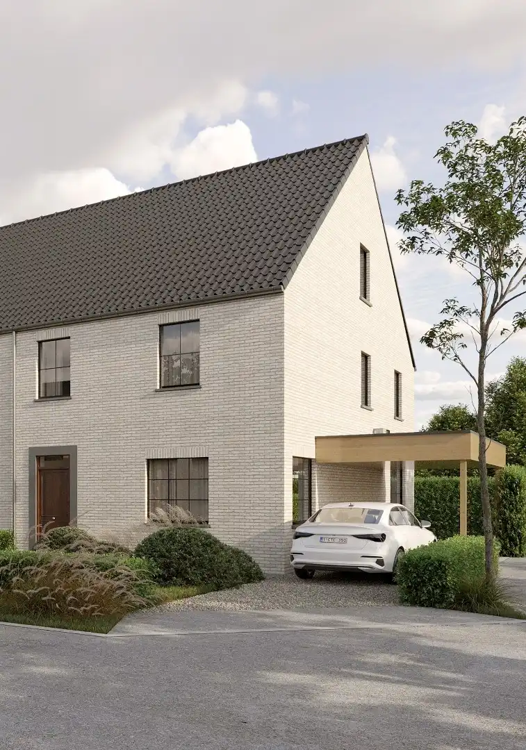Ruime rustieke nieuwbouwwoningen met landelijk verzicht nabij centrum Eernegem foto 2