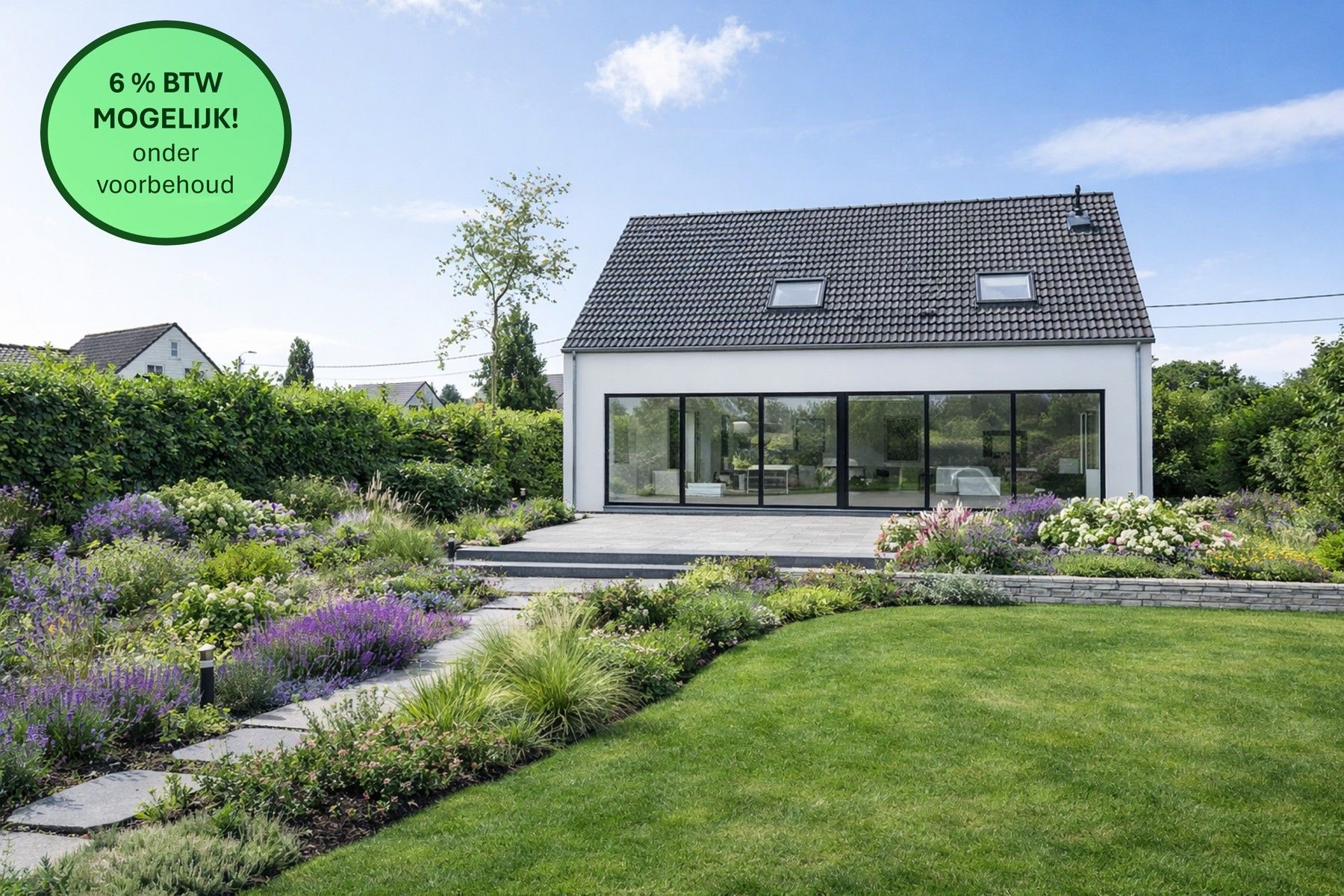 Nieuwbouwwoning in een rustige woonwijk foto {{pictureIndex}}