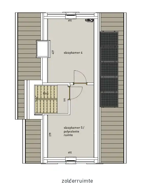 Afgewerkte open bebouwing met 5 slaapkamers, tuin, terras, zolder en garage in Kerkom! - EPB A kWh/m² - bewoonbare opp. 183 m² foto 34