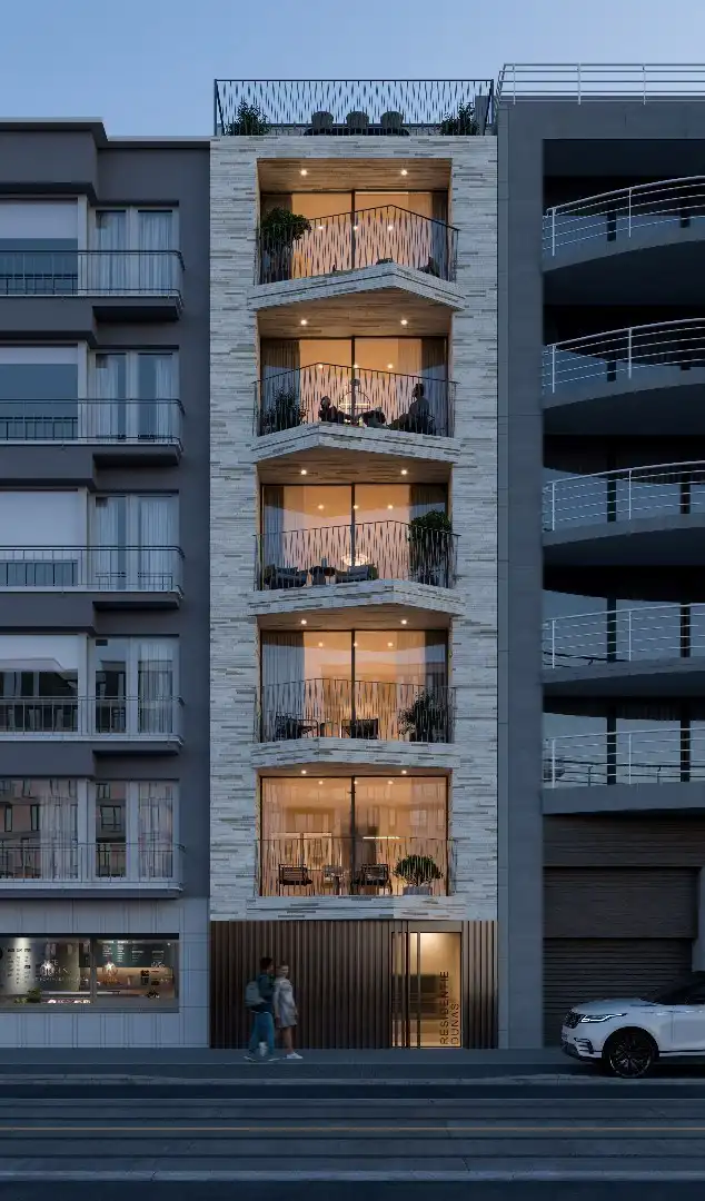 Res. DUNAS: 5 zongerichte luxe appartementen op een boogscheut van de zeedijk Oostduinkerke! foto {{pictureIndex}}