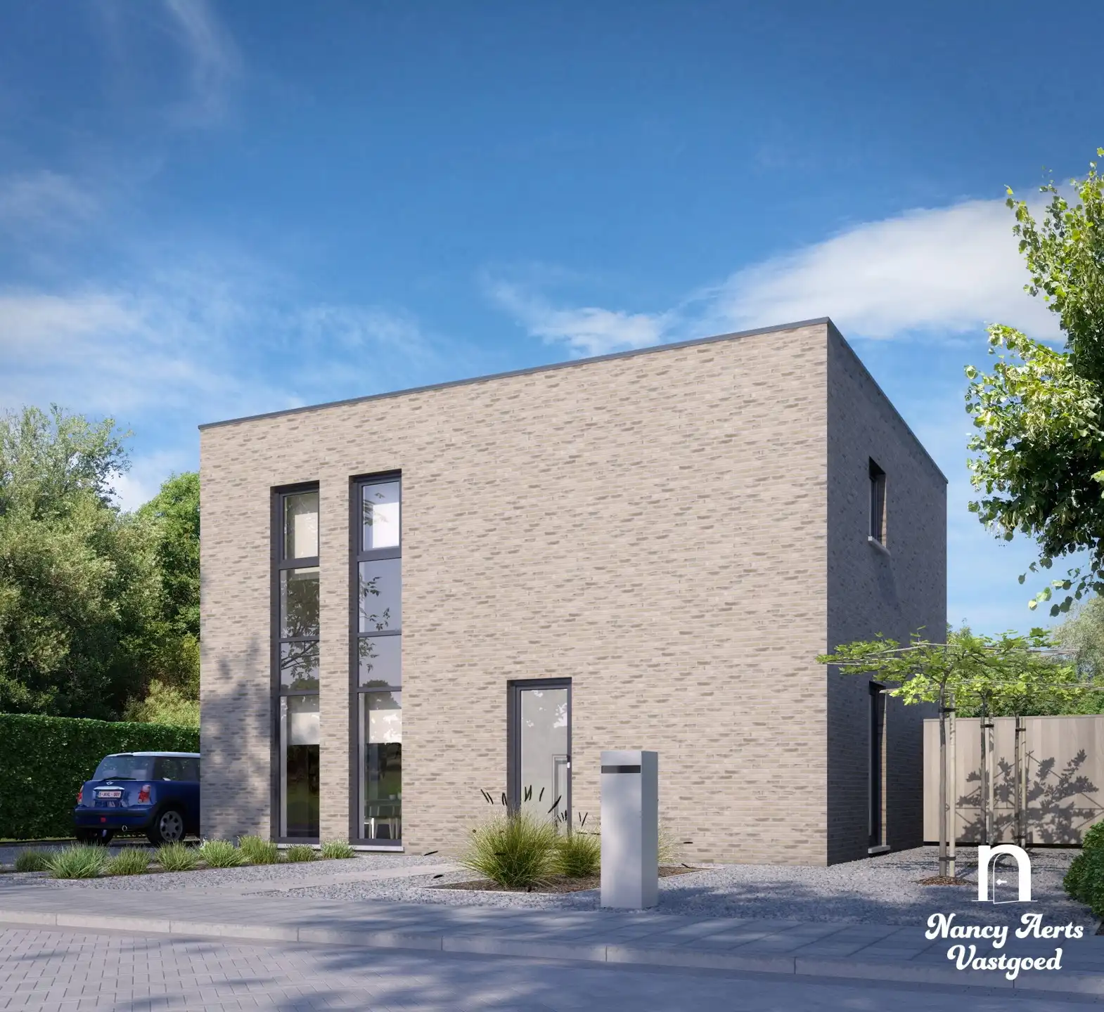 Bouwgrond met woningvoorstel in rustige verkaveling foto {{pictureIndex}}