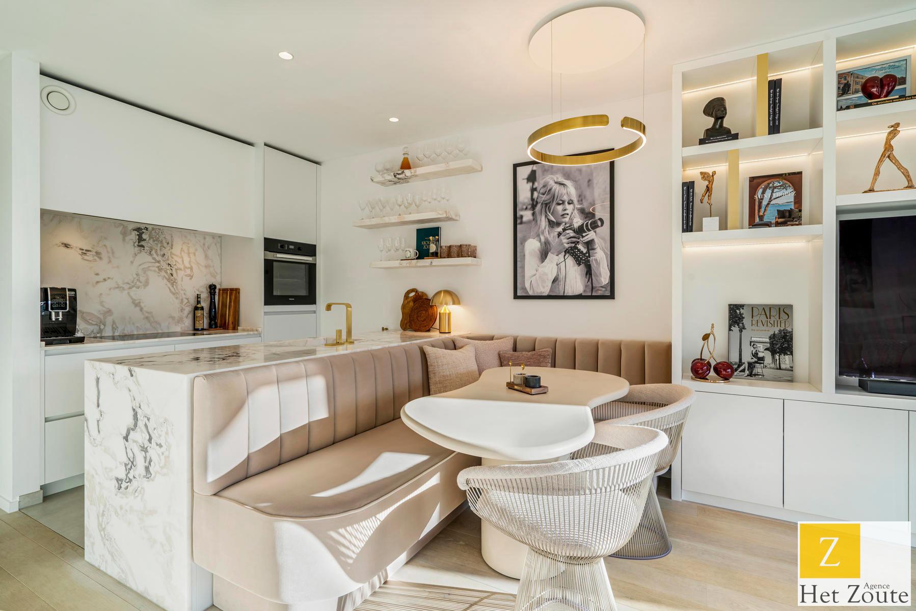 Magnifiek appartement met luxueuze materialen, hartje Zoute foto 4