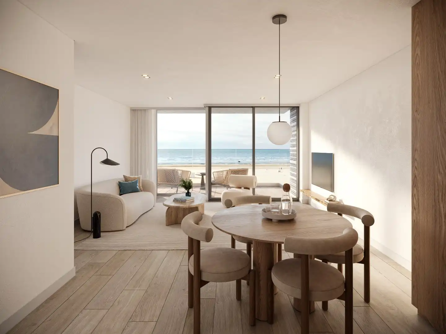  Res. Sea'Sight ! Nieuw  Topproject  op zeedijk te  Oostduinkerke. foto 2