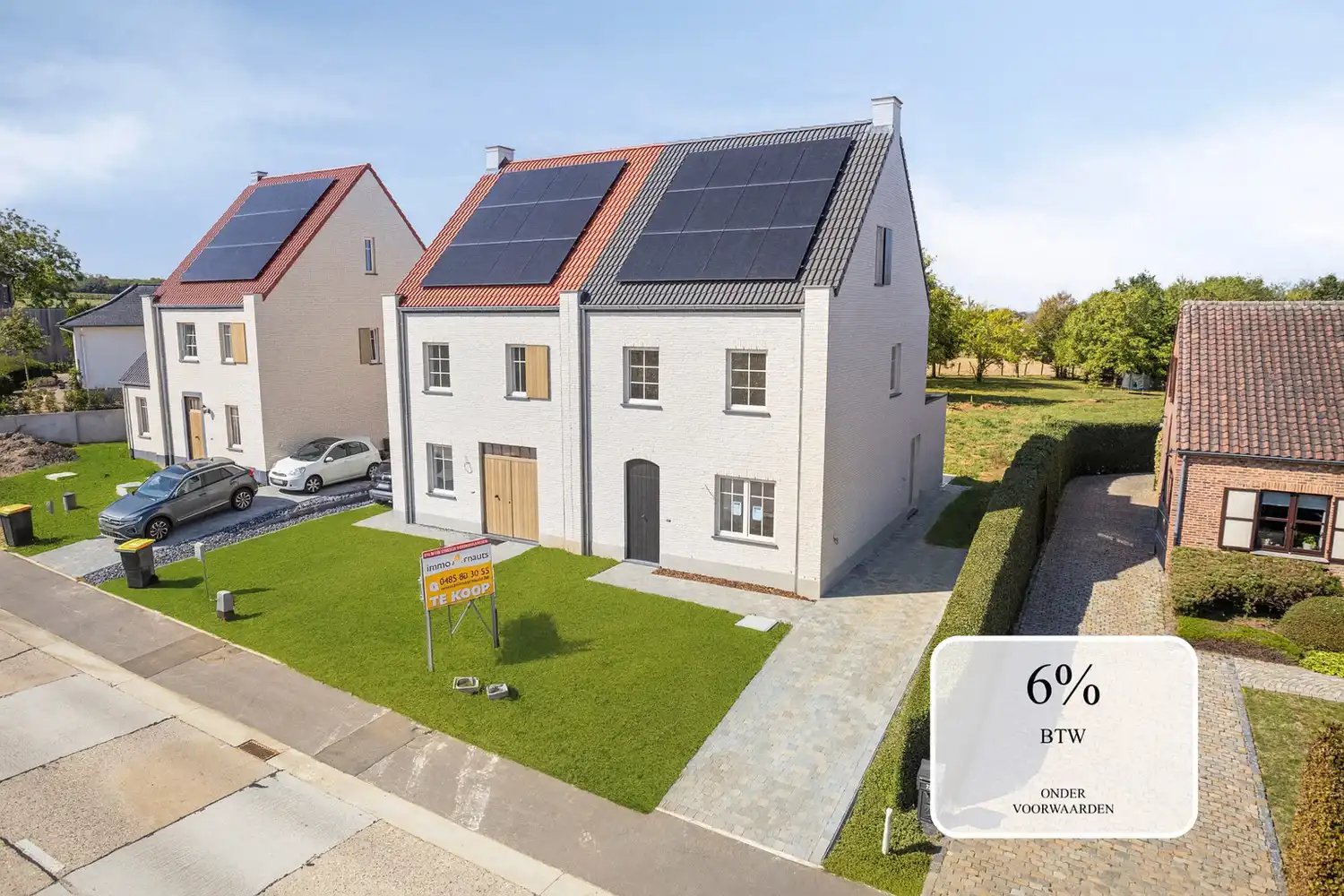 NIEUWBOUWWONING AAN 6% BTW - 4 SLPKS - E-PEIL 4! foto {{pictureIndex}}