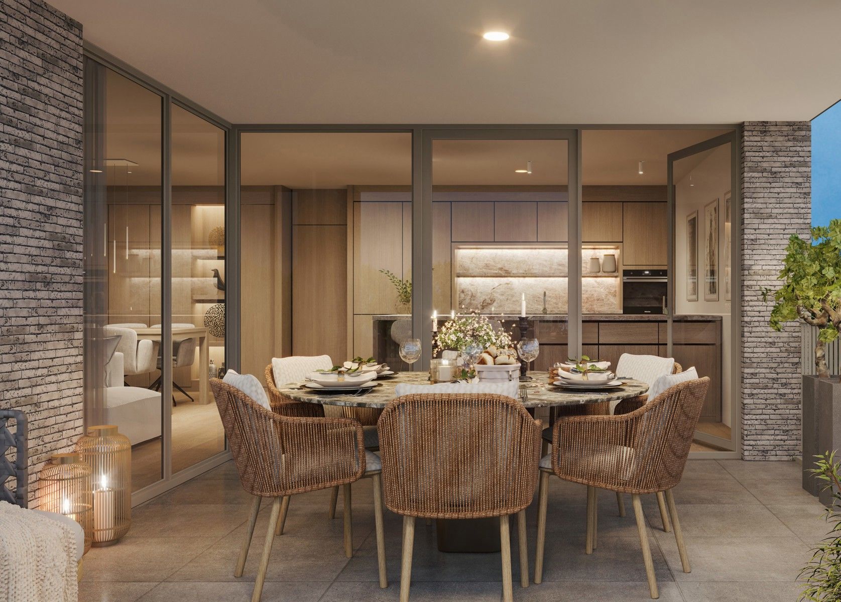 Gelijkvloers Appartement foto 2