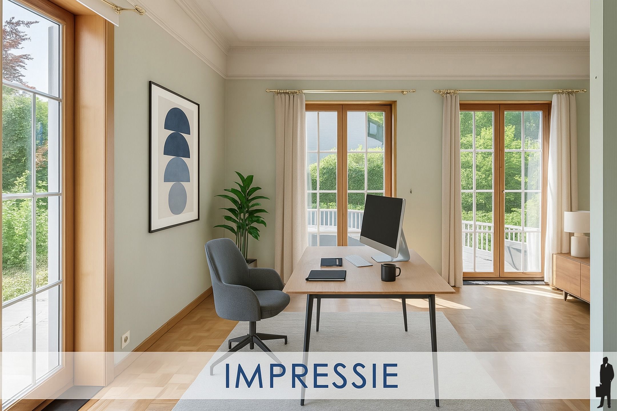 Uitzonderlijk gelegen villa nabij groen op grond van 2.785m² foto 9