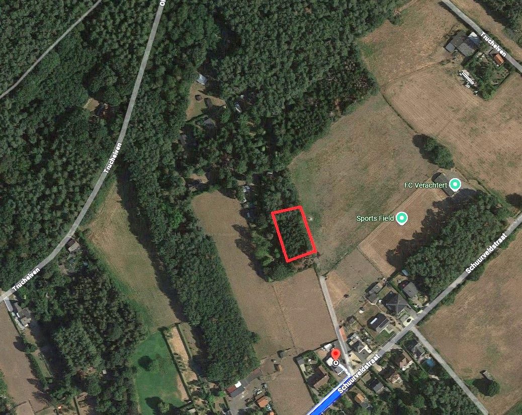 PERCEEL RECREATIEGROND VAN 1.610 m² foto 2