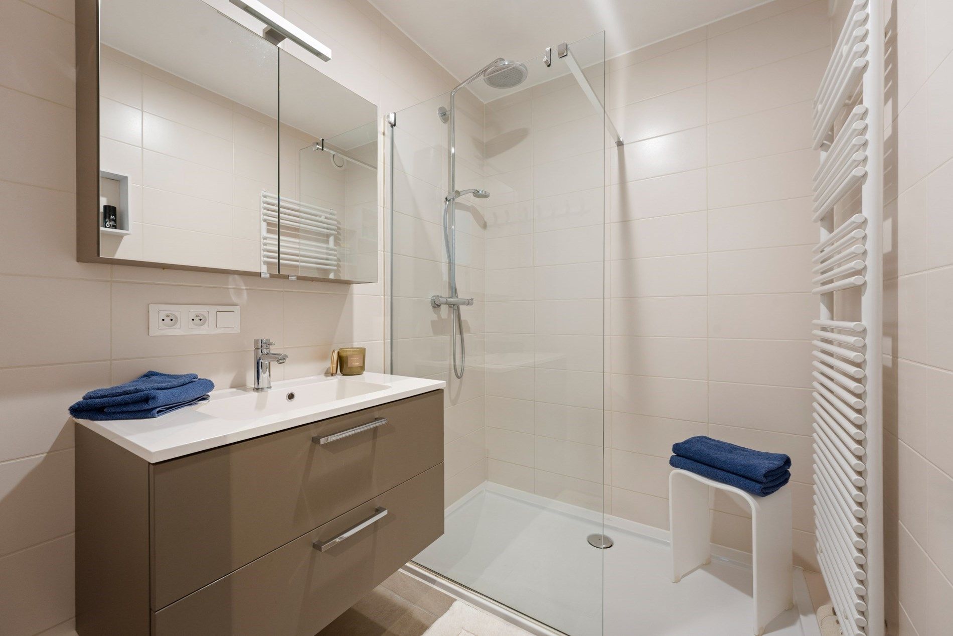 Tof gelijkvloers appartement met tuintje te Zeebrugge foto 11