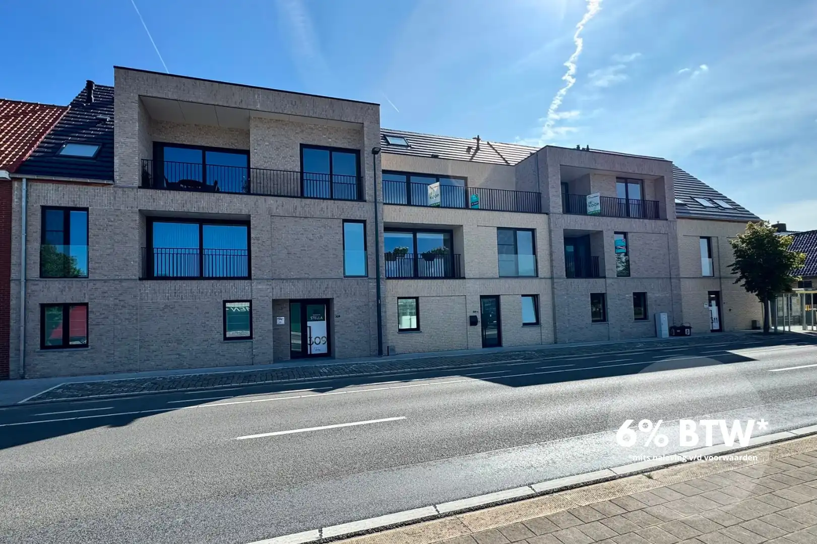 Instapklaar appartement met 3 slaapkamers en 2 badkamers te Woumen foto 2