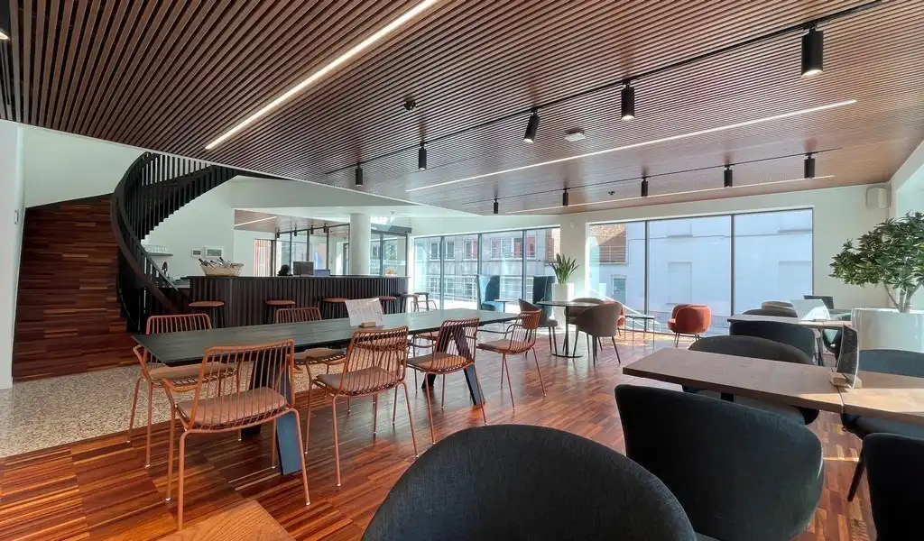 Zuidpoort Mechelen - nieuwbouw kantoren te huur aan station foto 16