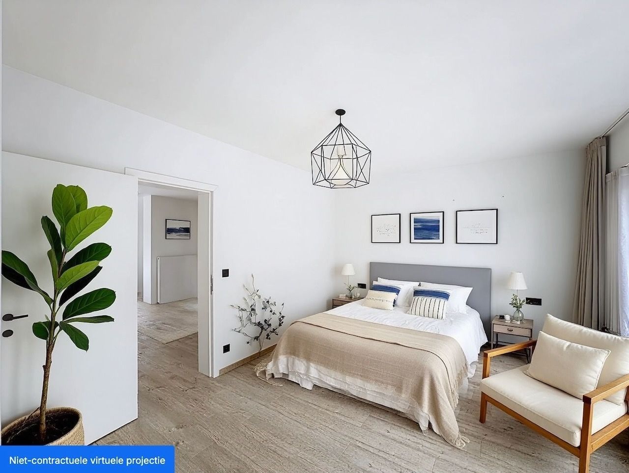 Lichtrijk één slaapkamer appartement met uitzonderlijk ruim west gericht terras. foto 18