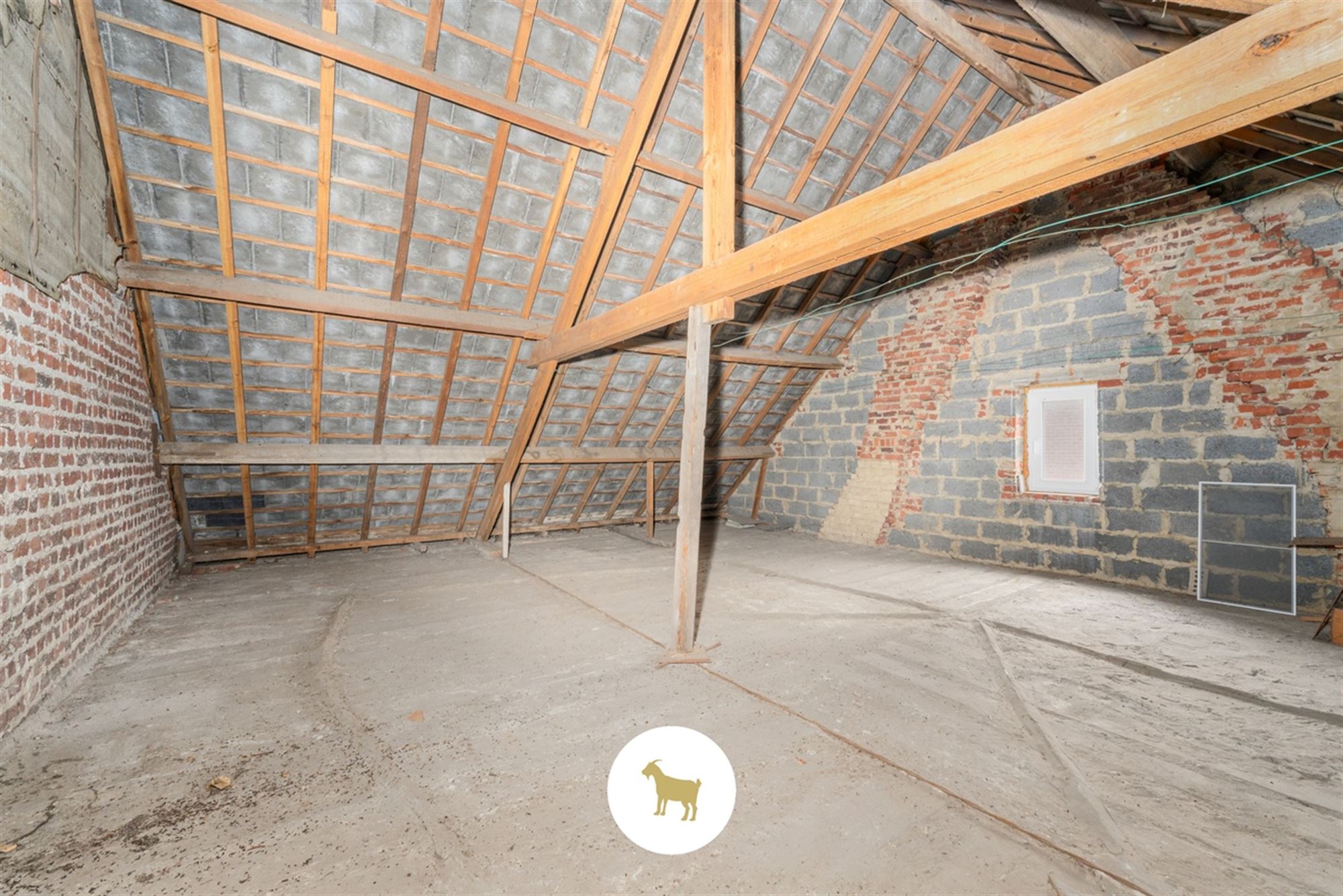 Te renoveren HALFOPEN WONING met 3 SLAAPKAMERS en GARAGE op een ruim PERCEEL GROND van 843m² foto 17