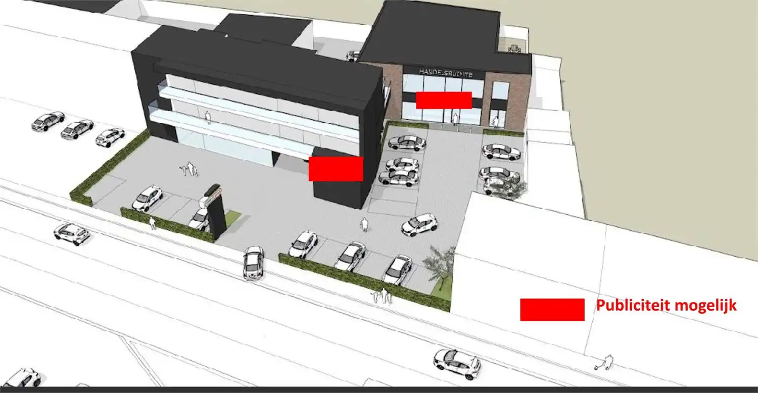 MULTIFUNCTIONEEL COMMERCIEEL GEBOUW INCL. PARKING foto 3