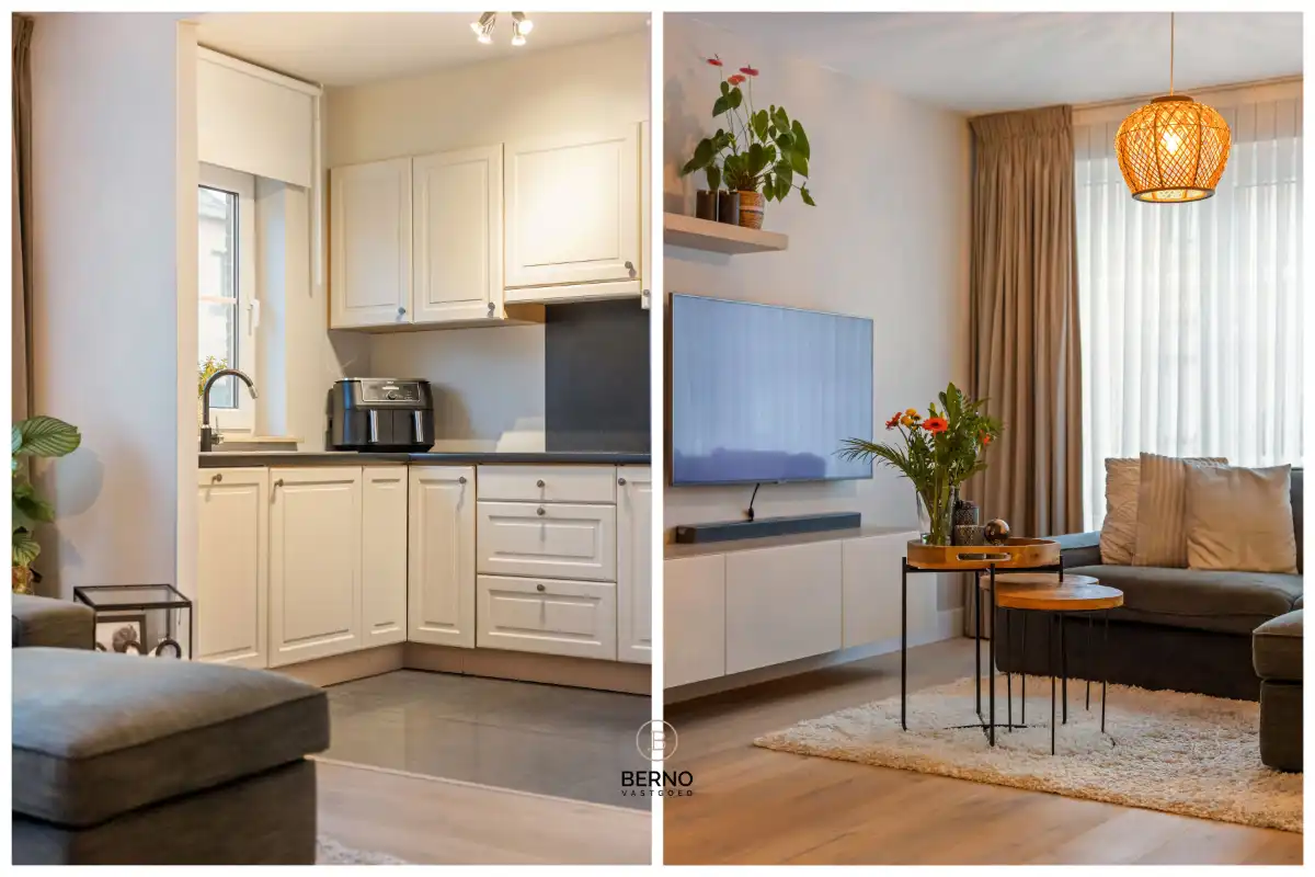 IN OPTIE! Knap gerenoveerd appartement mét garage foto 7