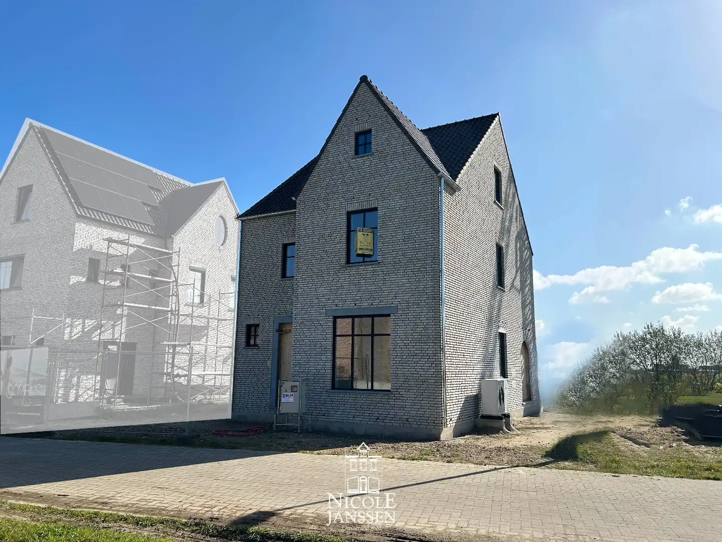 Vrijstaande nieuwbouwwoning (casco plus) foto {{pictureIndex}}