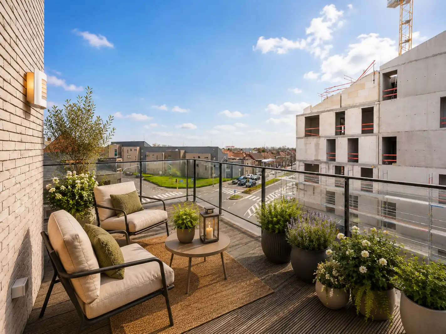 Ruim en lichtrijk penthouse nabij centrum Roeselare foto 5