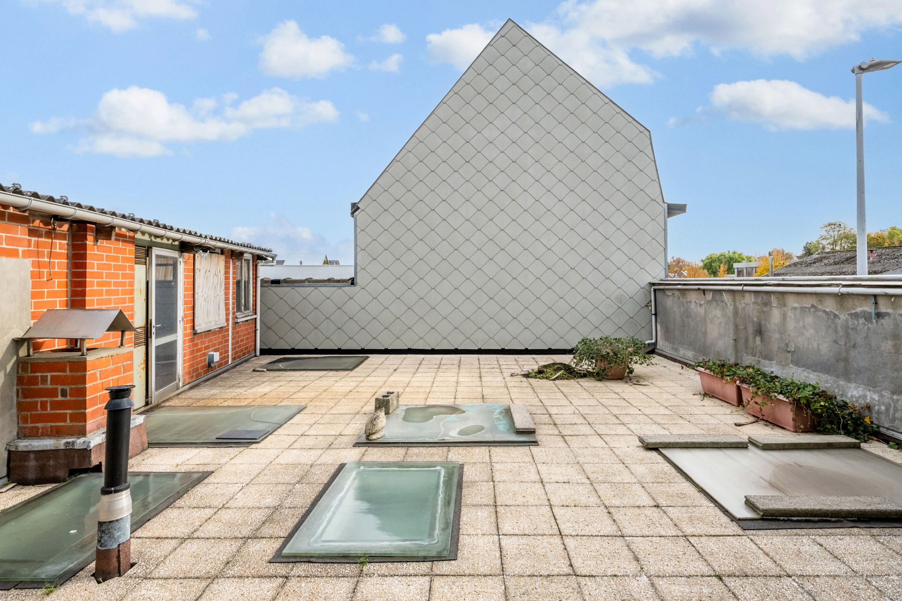 Merelbeke centrum: handelspand met woonst, garage en terras  foto 15