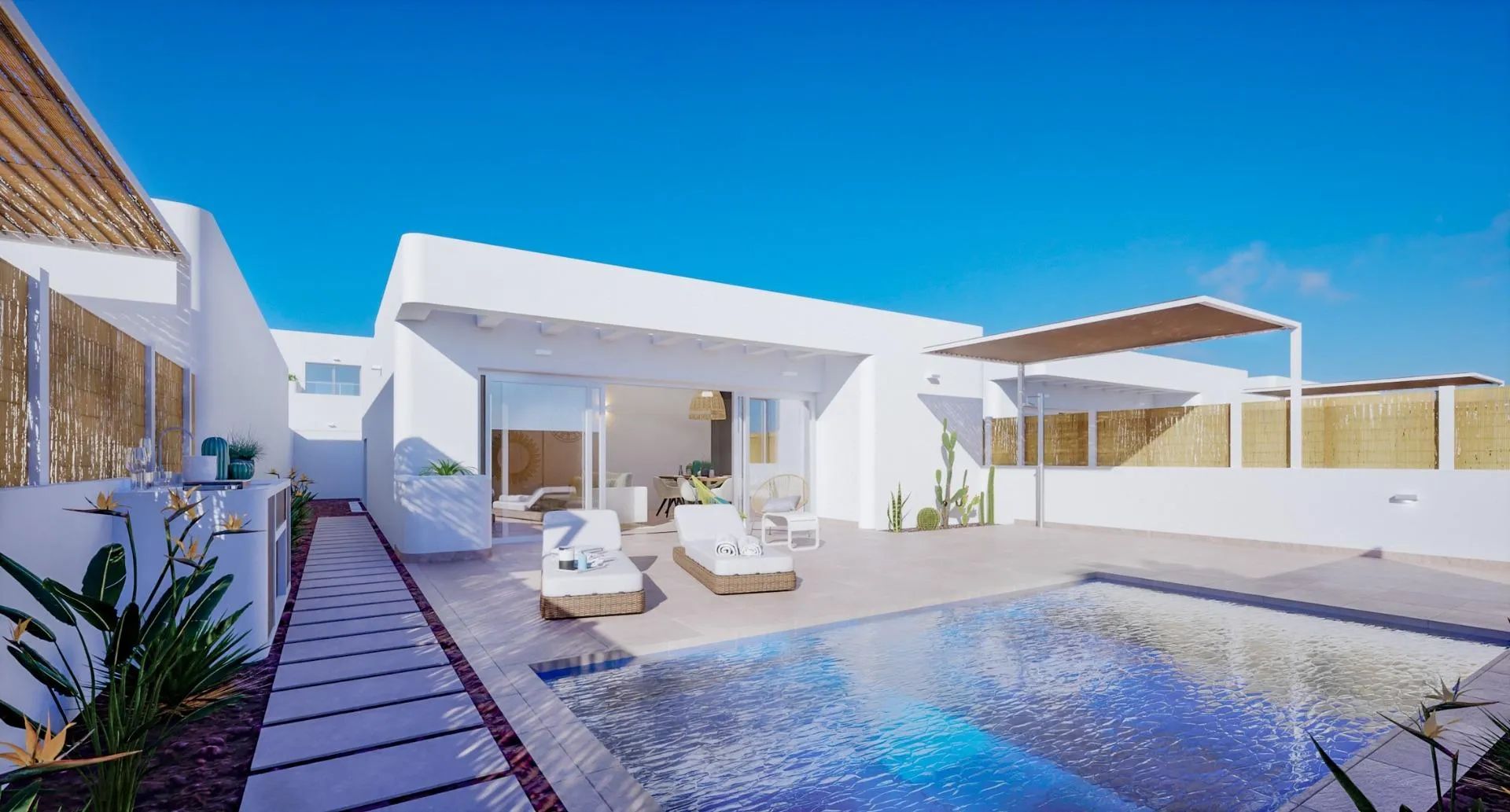 Jouw droomvilla aan de Costa Cálida - ontdek prachtige villa's in Ibiza stijl foto 28