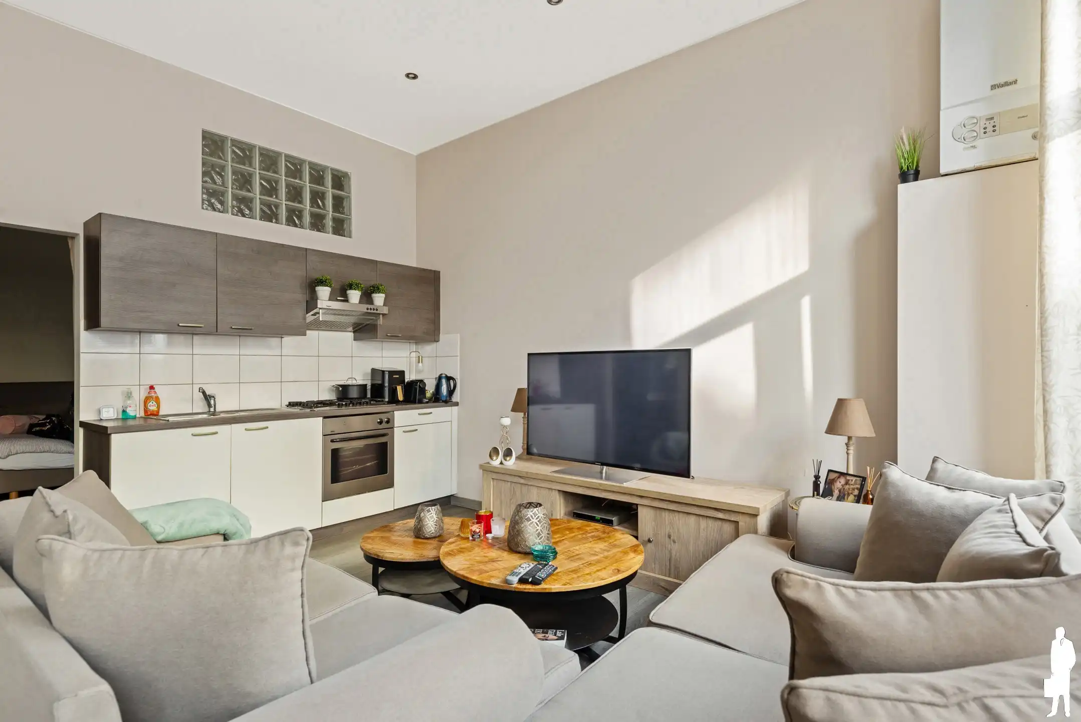 Recent 1-slaapkamer appartement aan Slachthuissite foto 5