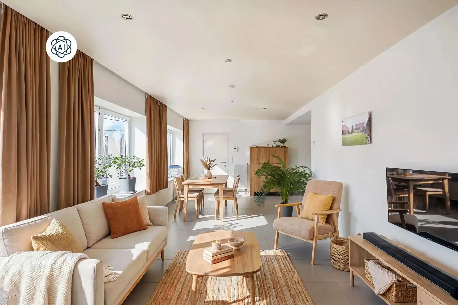 Topgelegen kantoor/handelspand met appartement foto 4