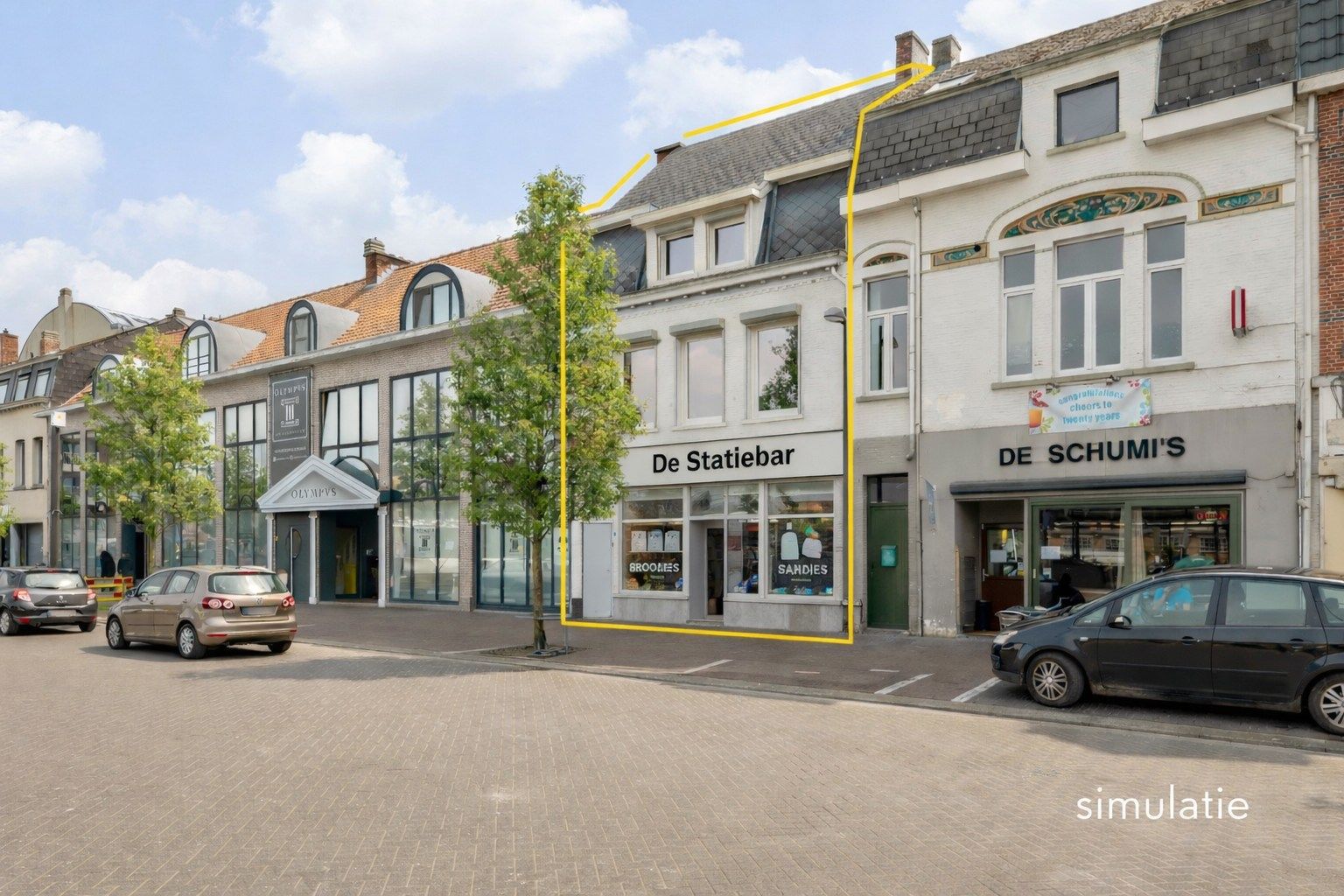 Handelspand met woonst – Topligging aan Station Mol foto {{pictureIndex}}